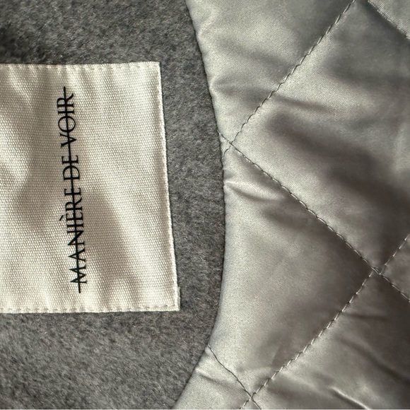 Gray and White Varsity Jacket - Picture 11 of 13